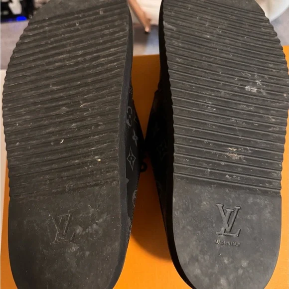 Louis Vuitton Easy Mule LV Leather Slip On Clog. 43 Hardware Monogram Authentic LV Easy Mule - Men - Shoes | LOUIS VUITTON ® main image 2